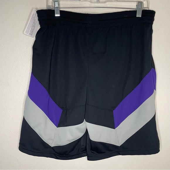 NWT Nike Team Kansas State Dri-Fit Elite Enforcer Authentic Basketball Shorts - Picture 2 of 4